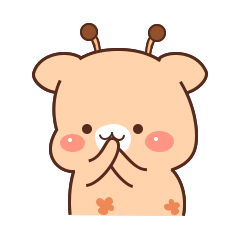 萌鹿睡觉动态表情包