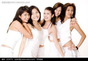 五个女孩的图片,捕捉五个女孩的美丽瞬间”